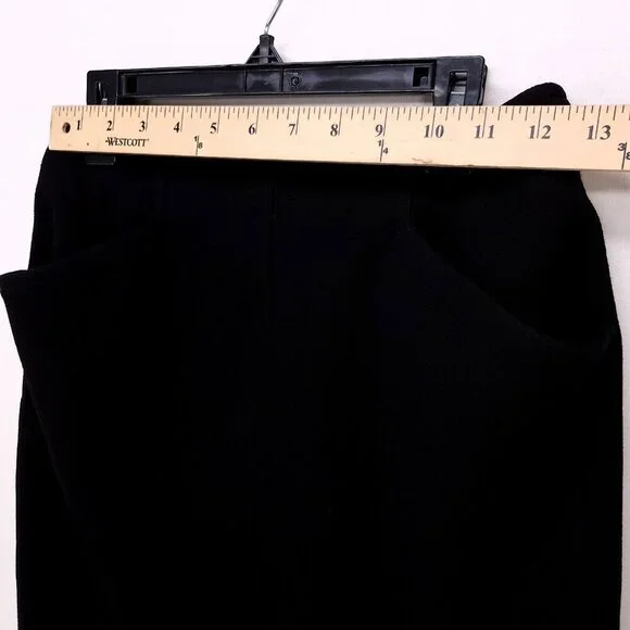 VIntage Chado Wool Skirt Silk Lining Pockets Size 4 Pockets Professional Career - Picture 4 of 14